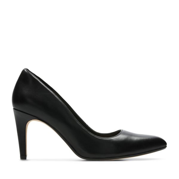 Clarks Womens Laina Rae Heels Black | USA-1467395